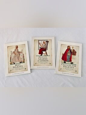 American Girl Felicity Book Series - Book 1,2 & 6